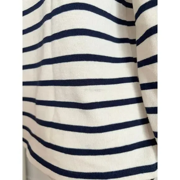 B45 Sezane Colette Mariniere Striped Top Women XS Parisian Chic Old Money French - Picture 6 of 9